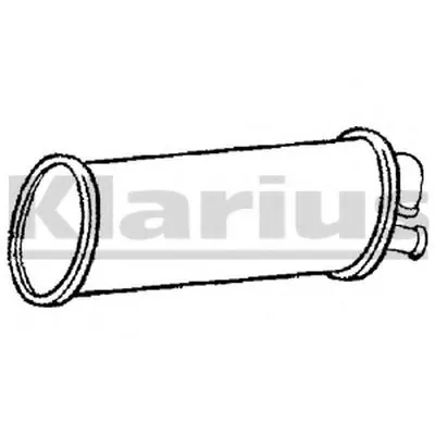 Глушитель выхлопных газов конечный KLARIUS купить
