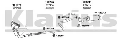 Система выпуска ОГ KLARIUS купить