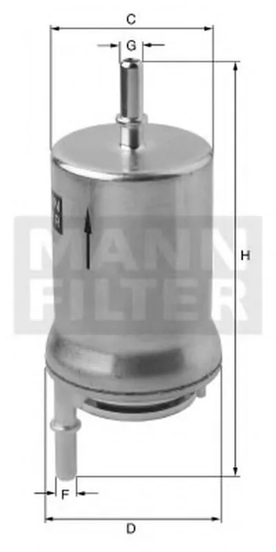 Топливный фильтр UNICO FILTER купить