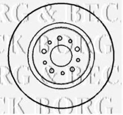 Тормозной диск BORG & BECK купить