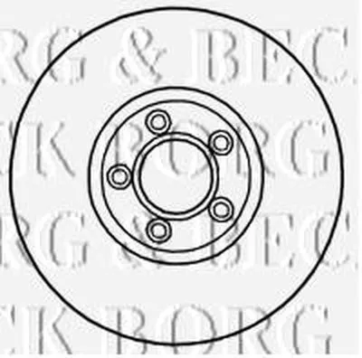 Тормозной диск BORG & BECK купить