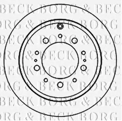 Тормозной диск BORG & BECK купить