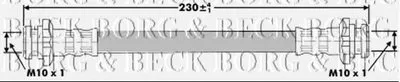 Тормозной шланг BORG & BECK купить