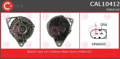 Генератор GENUINE SERIES CASCO купить