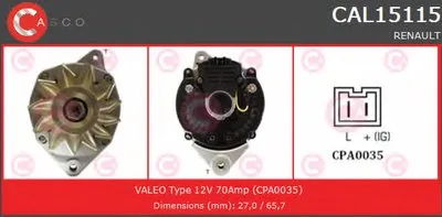 Генератор BRAND NEW SERIES CASCO купить