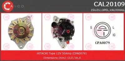 Генератор BRAND NEW SERIES CASCO купить