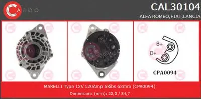 Генератор BRAND NEW SERIES CASCO купить