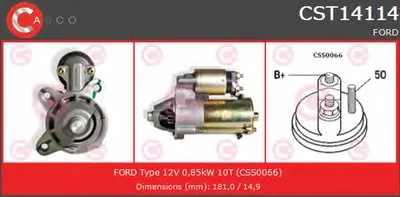 Стартер GENUINE SERIES CASCO купить