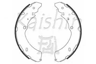 Комплект тормозных колодок KAISHIN купить