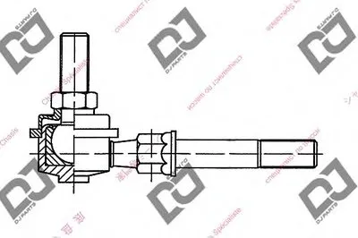 Тяга / стойка, стабилизатор DJ PARTS купить