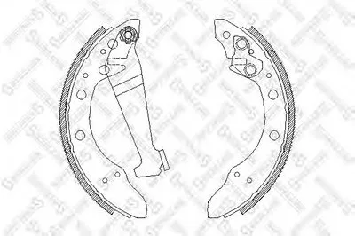 Комплект тормозных колодок STELLOX купить