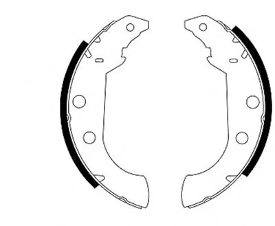 Комплект тормозных колодок HELLA PAGID купить