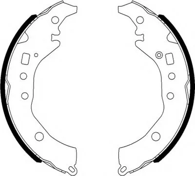 Комплект тормозных колодок HELLA PAGID купить