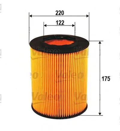 Воздушный фильтр VALEO купить
