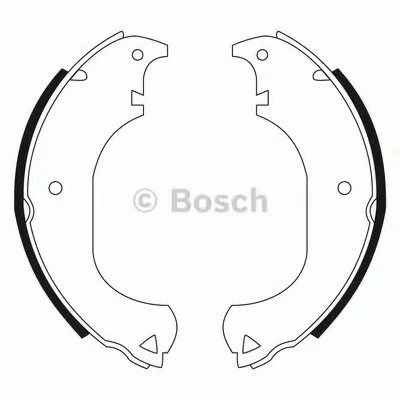 Комплект тормозных колодок BOSCH купить