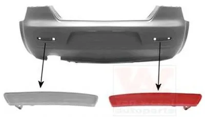 задний прожектор VAN WEZEL купить