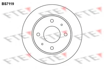 Тормозной диск FTE купить