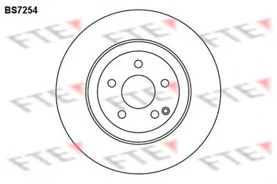 Тормозной диск FTE купить