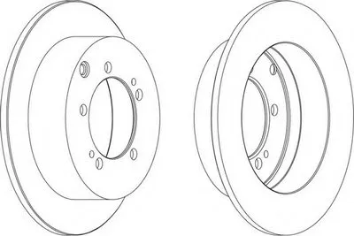 Тормозной диск PREMIER FERODO купить