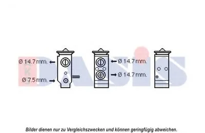 Расширительный клапан, кондиционер AKS DASIS купить