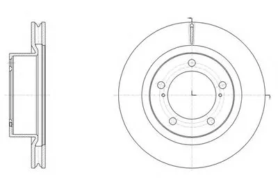 Тормозной диск REMSA купить