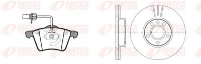 Комплект тормозов, дисковый тормозной механизм Twin Kit REMSA купить