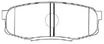 Комплект тормозных колодок, дисковый тормоз Premium Advics AISIN купить