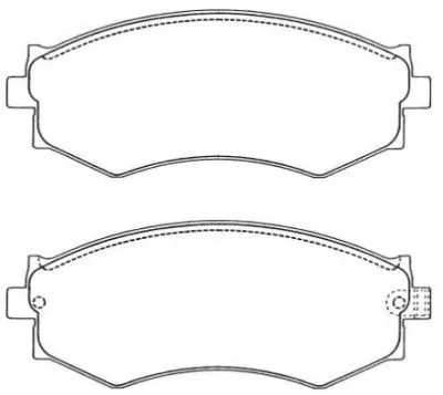 Комплект тормозных колодок, дисковый тормоз AISIN купить