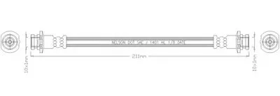 Тормозной шланг REMKAFLEX купить