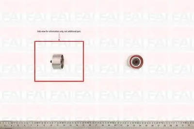 Паразитный / Ведущий ролик, зубчатый ремень FAI AutoParts купить