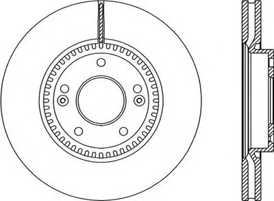 Тормозной диск RADIANCE OPEN PARTS купить