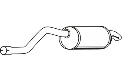 Глушитель выхлопных газов конечный FENNO купить