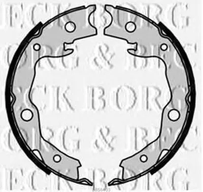 Комплект тормозных колодок BORG & BECK купить