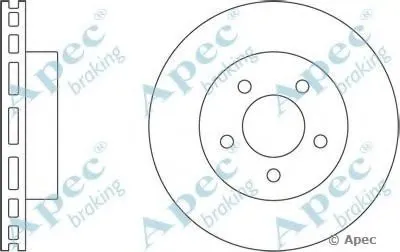Тормозной диск APEC braking купить