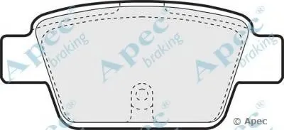 Комплект тормозных колодок, дисковый тормоз APEC braking купить