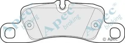 Комплект тормозных колодок, дисковый тормоз APEC braking купить