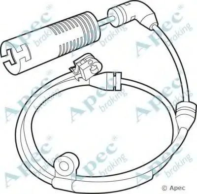 Указатель износа, накладка тормозной колодки APEC braking купить