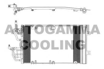 Конденсатор, кондиционер AUTOGAMMA купить