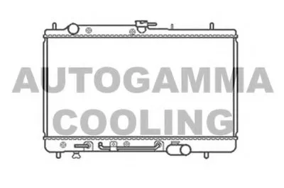 Радиатор, охлаждение двигателя AUTOGAMMA купить