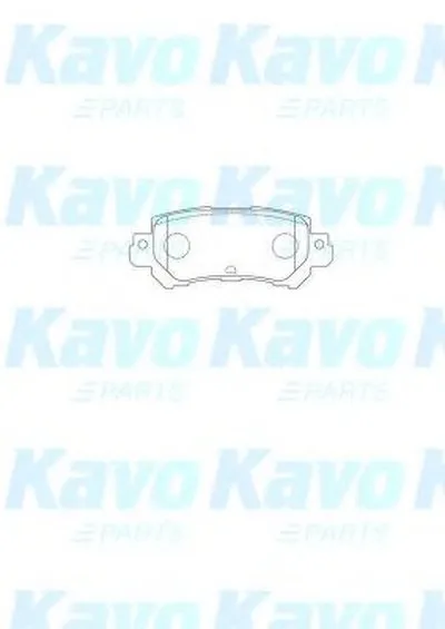 Комплект тормозных колодок, дисковый тормоз MK KASHIYAMA KAVO PARTS купить