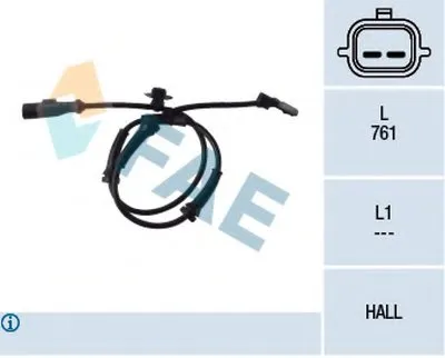 Датчик, частота вращения колеса FAE купить