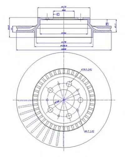 Тормозной диск CAR купить