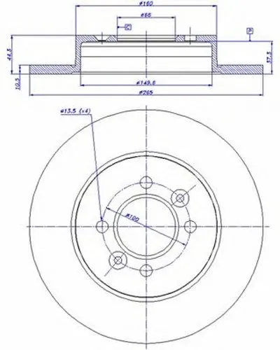 Тормозной диск CAR купить