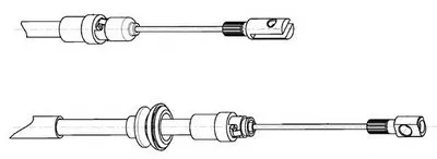 Трос, стояночная тормозная система CEF купить