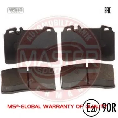 Комплект тормозных колодок, дисковый тормоз Anti-Noise MASTER-SPORT купить