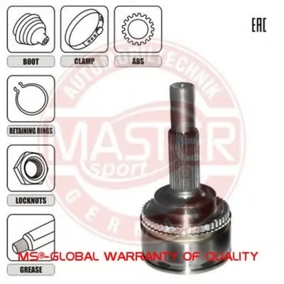 Шарнирный комплект, приводной вал MASTER-SPORT купить