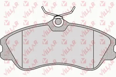 Комплект тормозных колодок, дисковый тормоз VILLAR купить