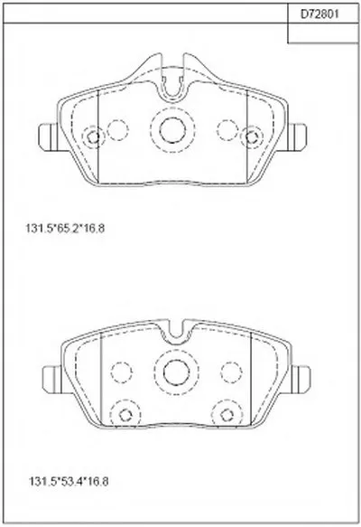 Комплект тормозных колодок, дисковый тормоз ASIMCO купить