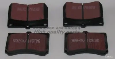 Комплект тормозных колодок, дисковый тормоз ASHUKI купить