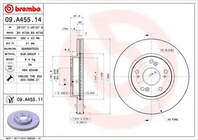 Тормозной диск BREMBO купить